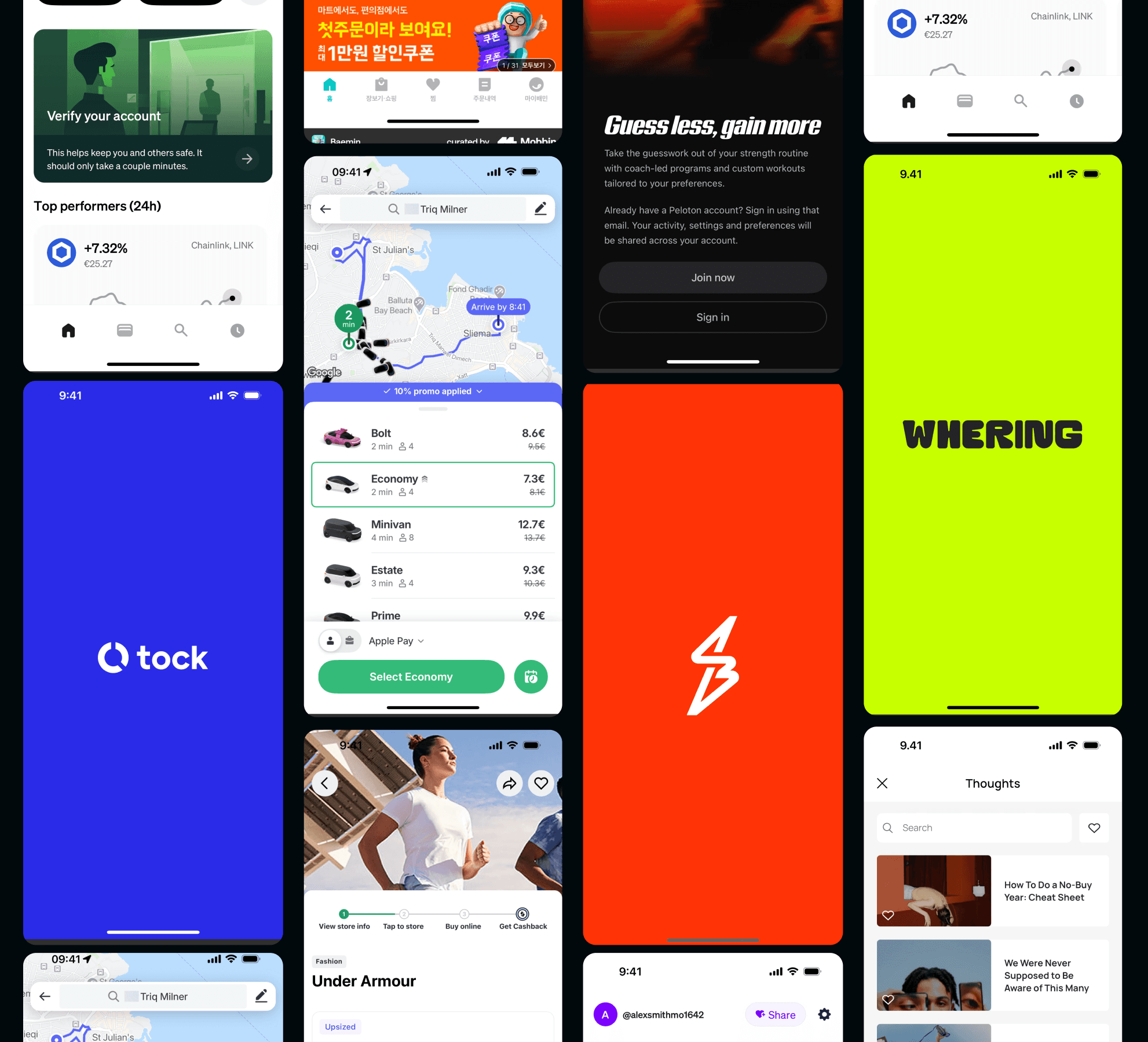 App Mockups Gallery